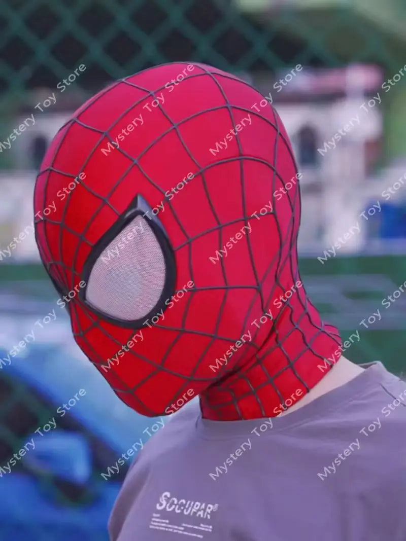 New Handmade Spiderman 2 Movie Accuracy Garfield Version Cosplay Mask Peter Parker Venom Marvel Collectible Toys Gift For Fans