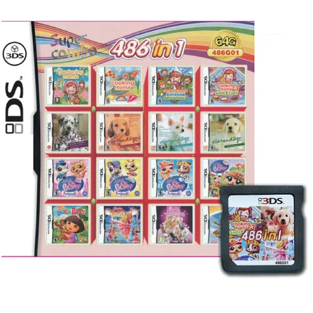 4300 in 1  Pokemon Game Cards DS NDS 3DS 3DS NDSL