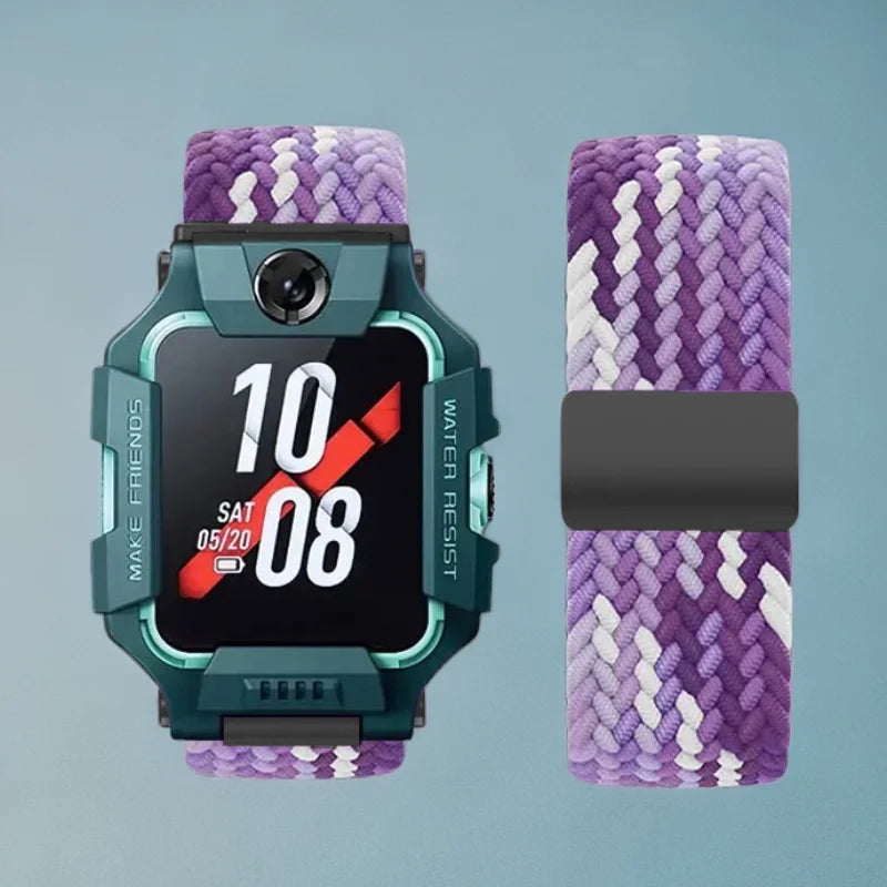 Braided Loop For Children Kid Smart Watch Magnetic Elastic Wristband for Imoo Xiaotiancai Watch Phone D2 Wristband Replacement