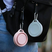 Outdoors Silicone Folding Cup with Hanging Hole Creative Water Travel Portable Washing Fashion Travel Silicone