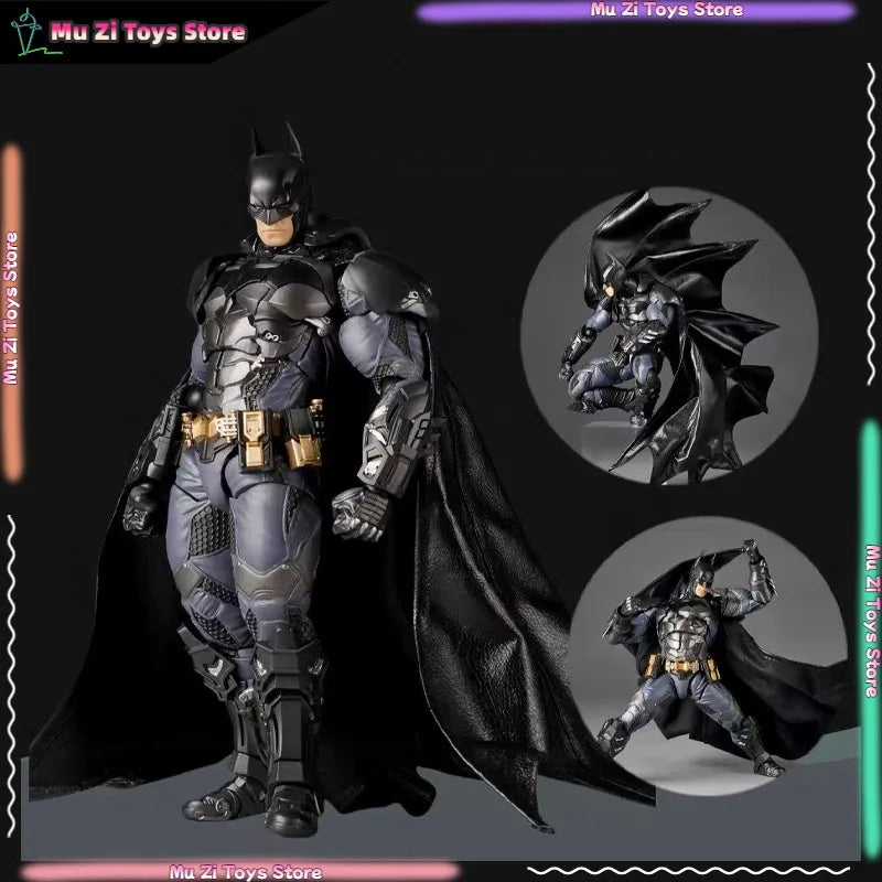 Factory Kaiyodo Amazing Yamaguchi Revoltech Batman Arkham Knight Ver Movie Action Figures Collection Ko Model Custom Toy