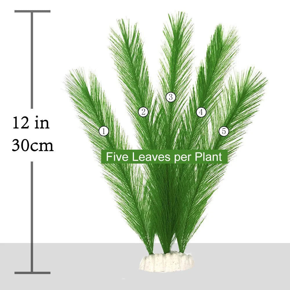30cm Imitation Water Grass Fish Tank Aquatic Artificial Plant Fake Plant Diy Aquarium Ornamental Landscaping Micro Decor Crafts