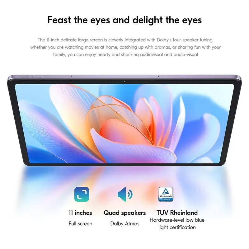 Global Firmware Lenovo Xiaoxin Pad 2024 Tablet 6GB 8GB 128GB 11" Display Qualcomm Snapdragon 685 GPS WIFI 7040mAh Android Tab