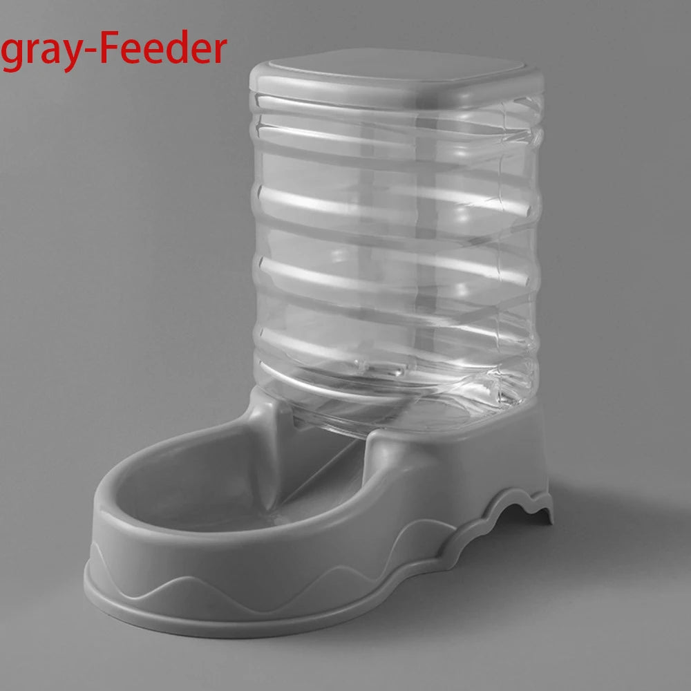 Keep your pets happy and hydrated with this automatic pet feeder and water fountain combo—fresh food and water anytime!