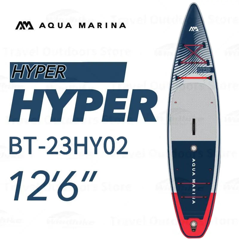 AQUA MARINA HYPER Surf Board Inflatable Stand-Up Inflatable Surfboard Water Sports SUP Board Longboard Boat Dinghy Raft 350cm