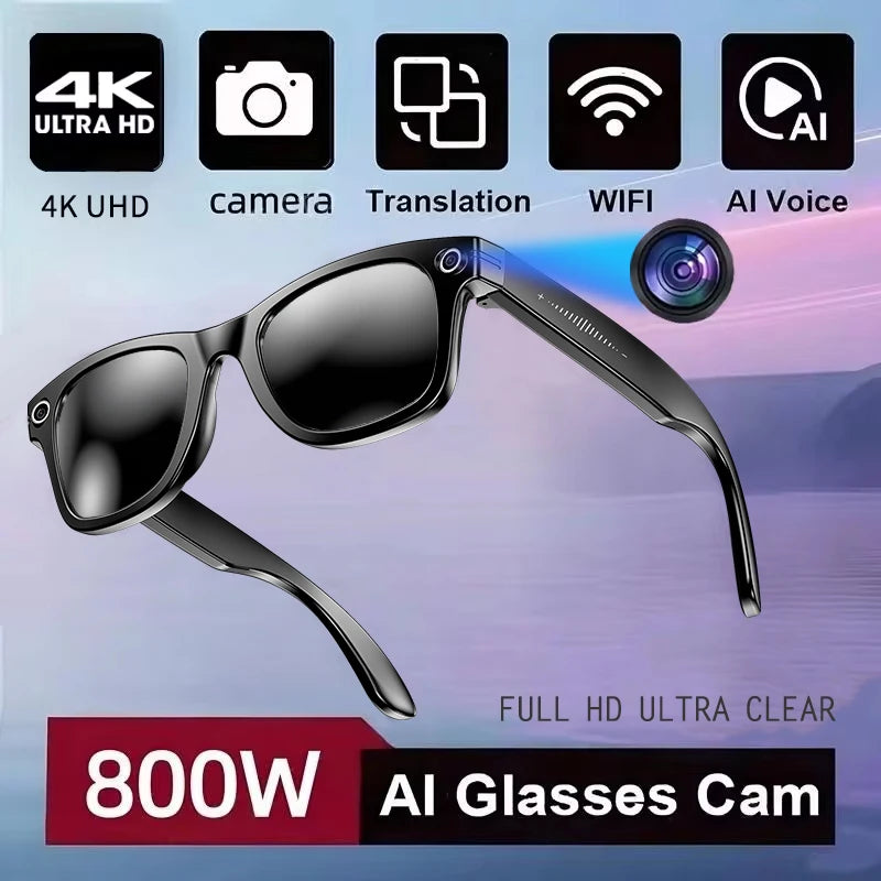AI Glasses  Color-Changing Smart Translation Glasses  (Waterproof)