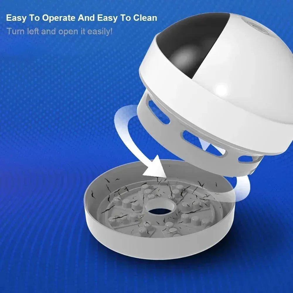 Table Vacuum Cleaner Mini Desktop Dust Vacuum With Detachable Nozzle USB Rechargeable Wireless Car Vacuum Cleaner Cleaning Tools