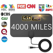 TV Antenna Smart TV Digital Antenna For HDTV 4K 1080P Signal Amplifier Enhancement 500 Miles Range 4k TV Antenna Digital Signal