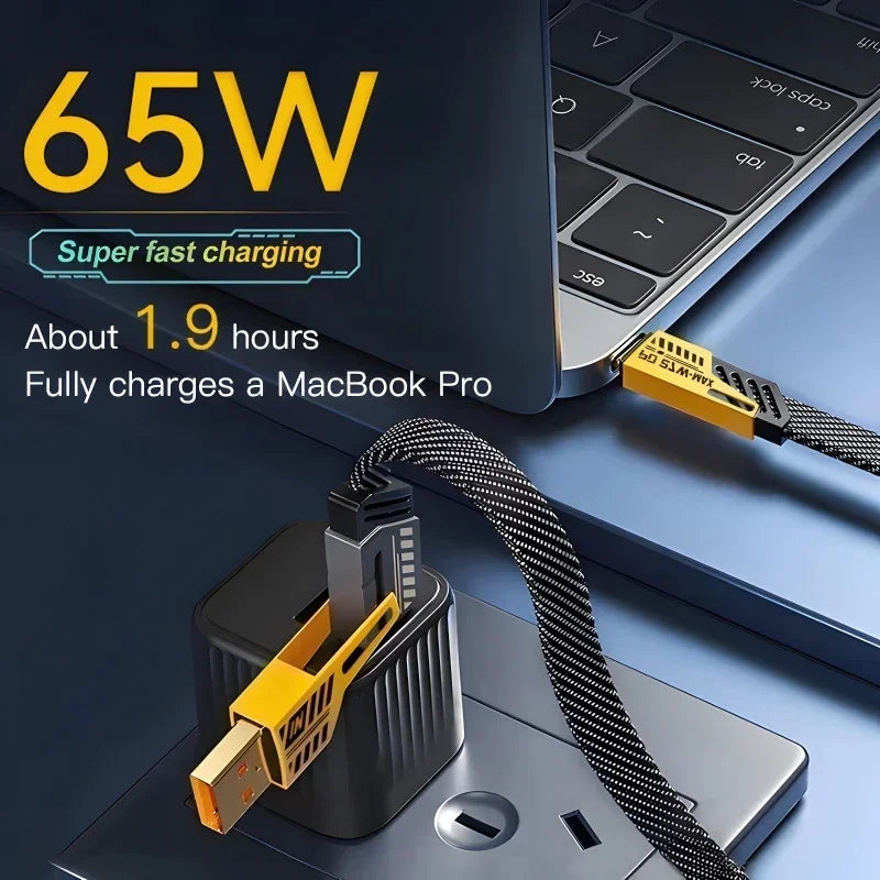 4 in 1 Mecha Fast Charging Cable
