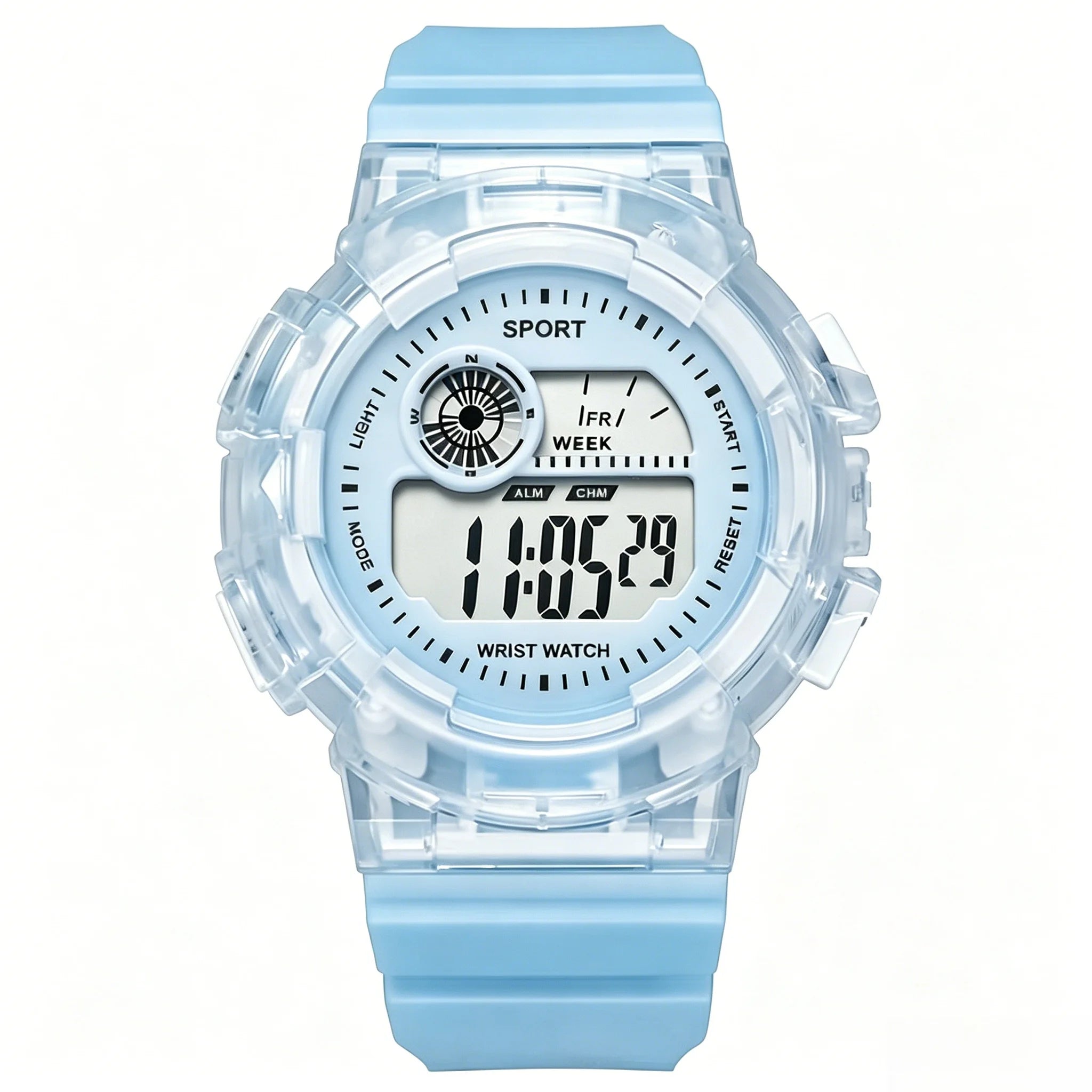 Multi functional watch for teenagers, elementary and middle school students, sports electronic watch for both men and women