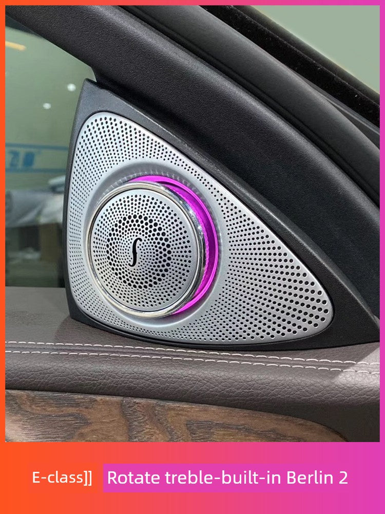 24 Mercedes-Benz E300L Luminous Turbine Air Outlet Ambience Light E260l Luminous Cover Ambience Light Rotate Treble