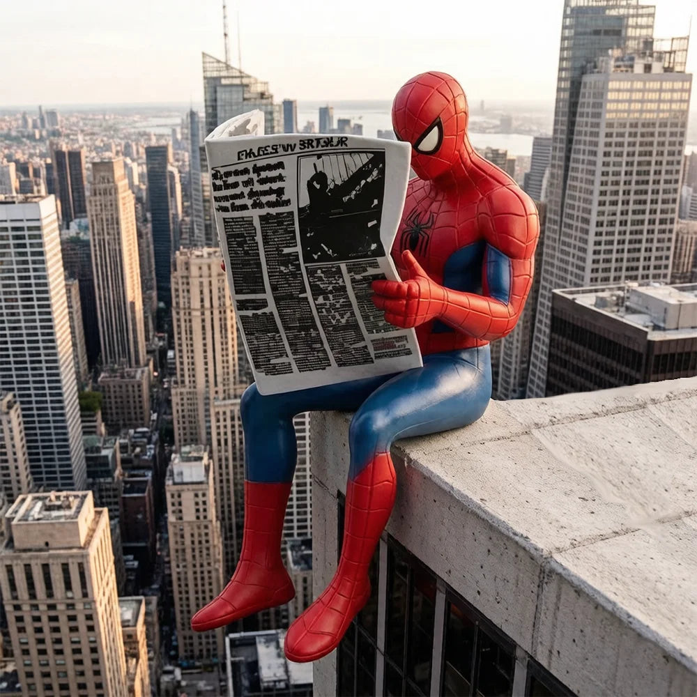 7-9CM HOT New Superhero Action Figure Cartoon Spider Anime Collectible Mini Model Trendy Toy Desk Decoration Birthdays Gift