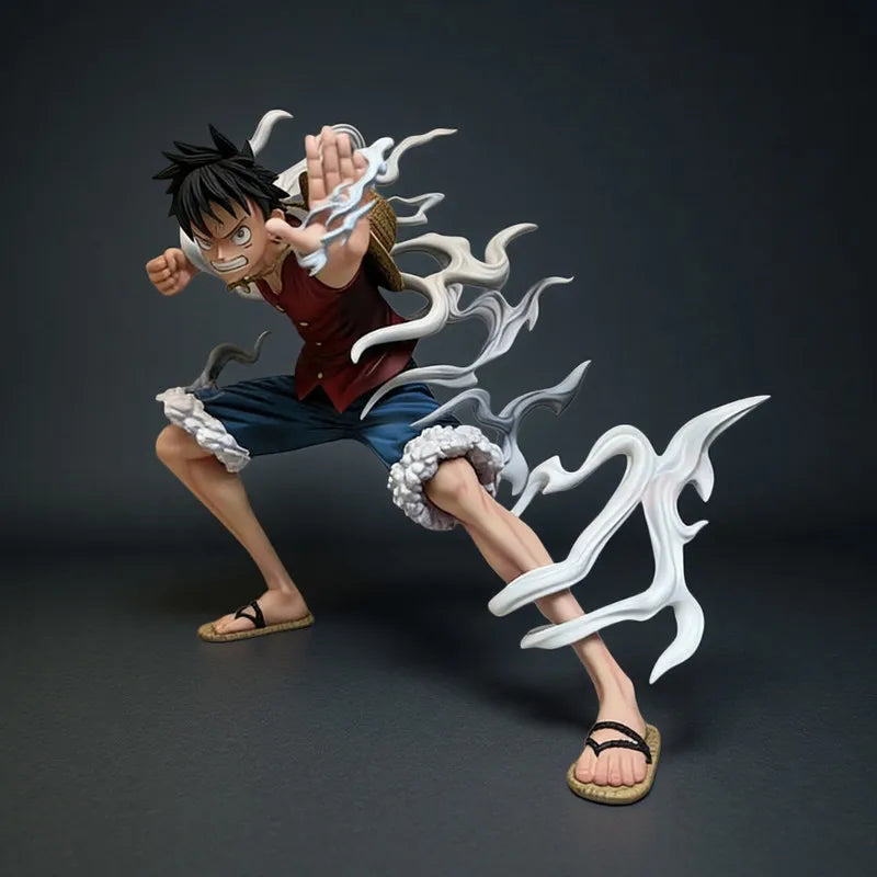 One Piece Monkey D Luffy Gear 2 Action Figure Anime Collectible Model Desktop Decoration Gaming Case Ornament For Anime Fans