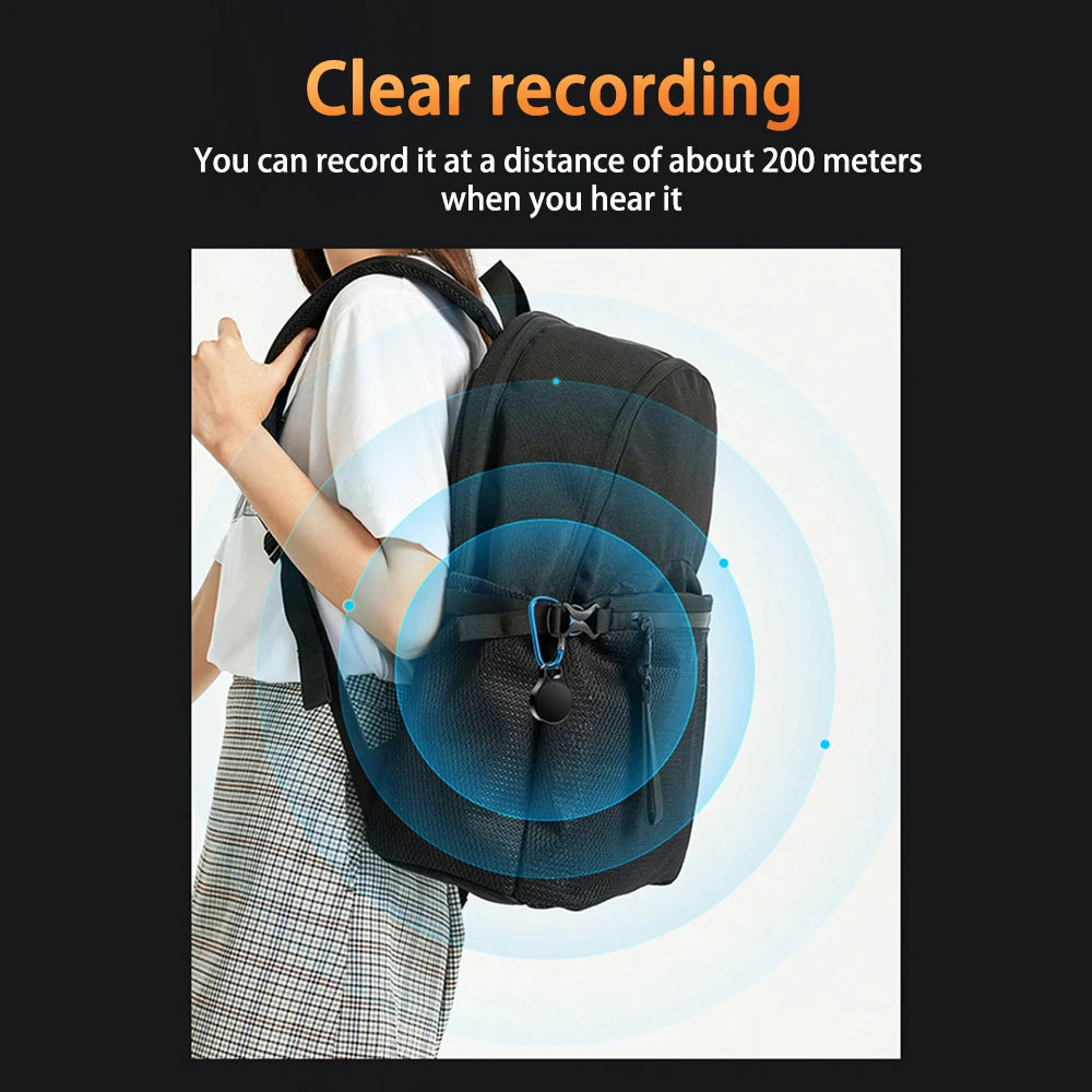 Capture important moments discreetly with this mini voice recorder pendant—small, stylish, and ready when you are!