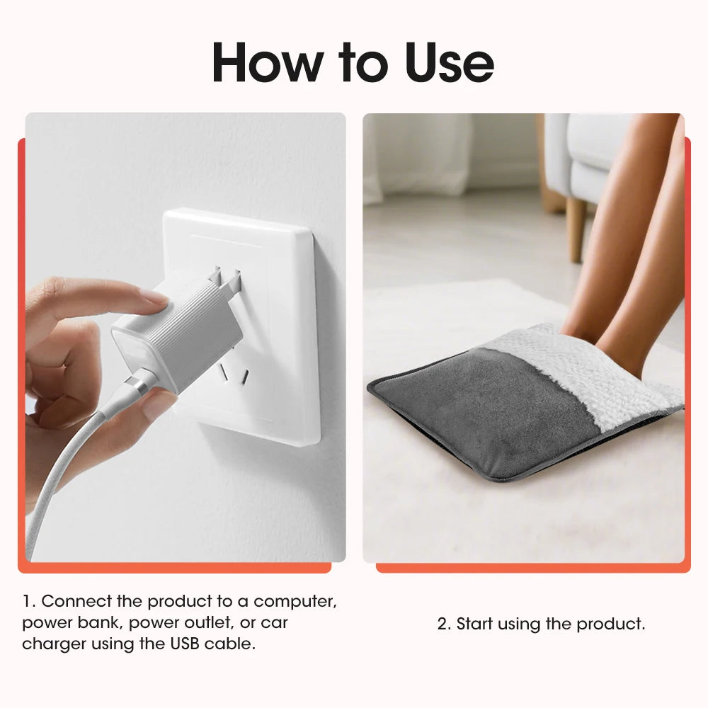 Electric Heating Pad Multifunctional Physiotherapy Heating Blanket Cushion 10 Levels Temperature Timing Body Back Warmer Winter