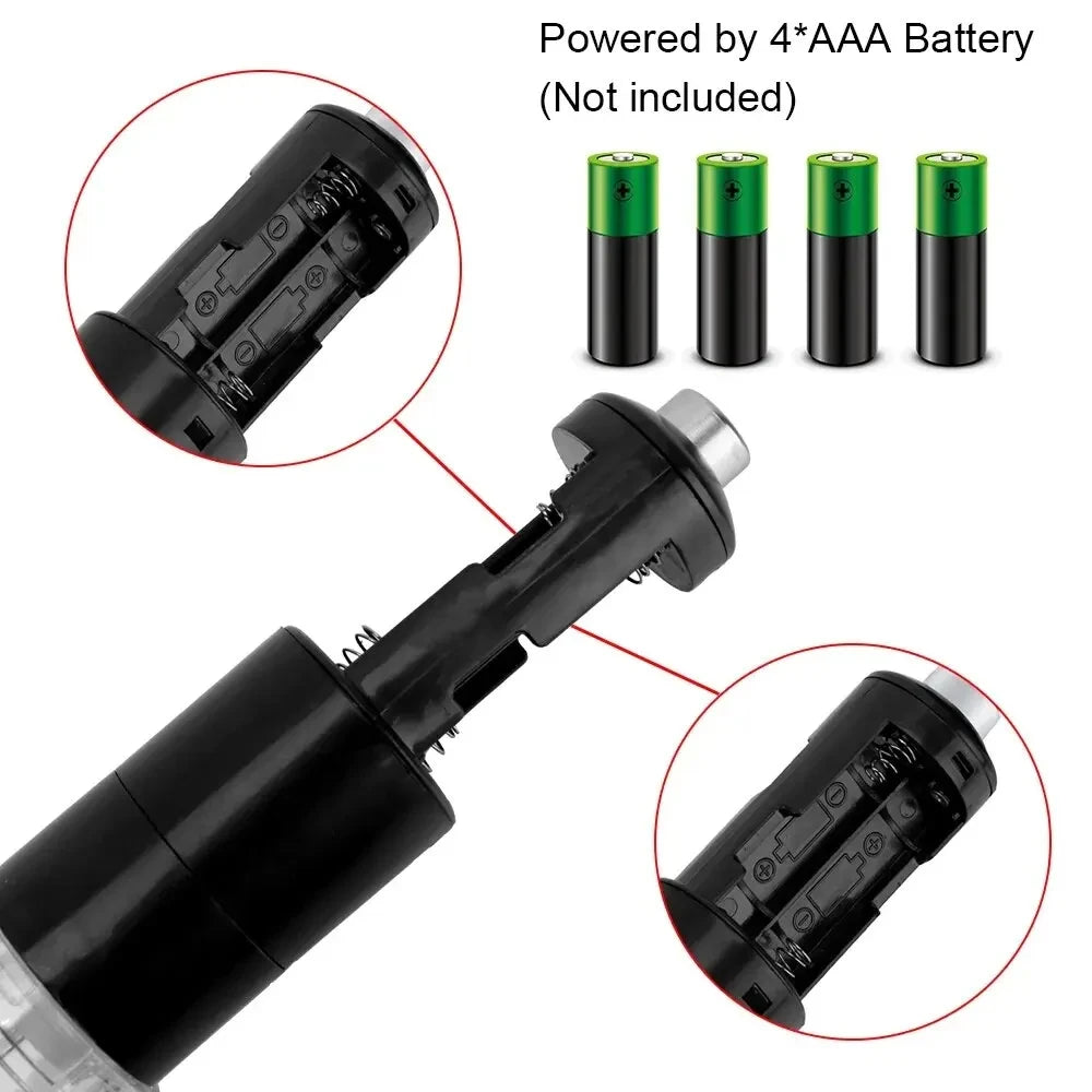 Season with precision using this electric automatic salt and pepper mill—featuring LED light and adjustable coarseness for perfect flavor every time!