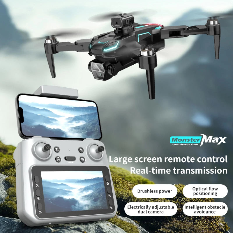 Lenovo M22 Drone Foldable Aerial Shooting 8K Ultra HD Camera Brushless Motor 4.3 Smart Control Optical Flow Stable RC Quadcopter