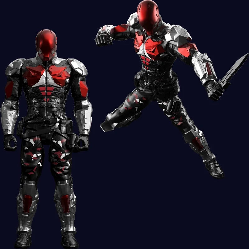 Crazy Edition Arkham Knight Batman Series2 Mystery Box F5 Roundd Culture Batman Vs Joker Action Figure Assemble Collectible Gift