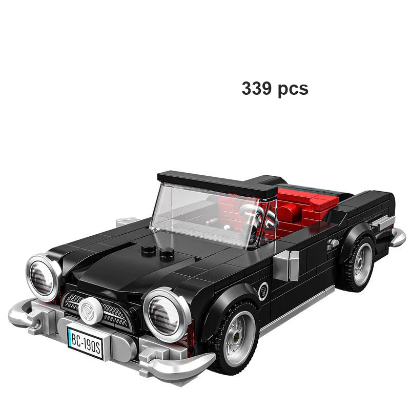 Technical Car Speed Racing Building Blocks Bricks Sets Sports Car MOC Garage City Vehicle Creative Toys For Kids