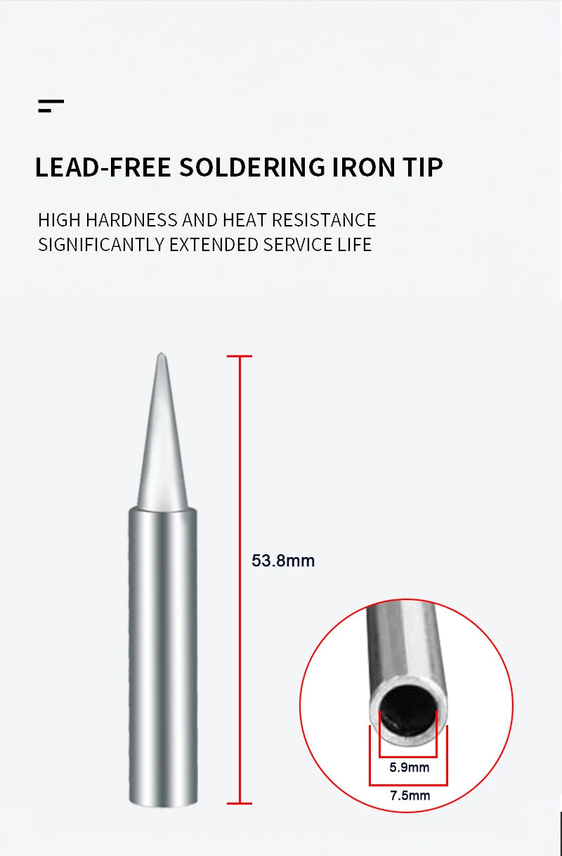 Tackle your projects with precision using this 80W soldering iron kit—featuring adjustable temperature control and an LCD display for easy, accurate welding!