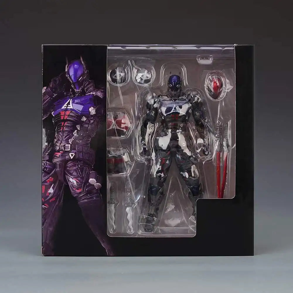 AMAZING YAMAGUCHI Action Figure Arkham Knight Batman Red Hood Robin Jason Todd Figuarts Game Model Toy Collection Christmas Gift