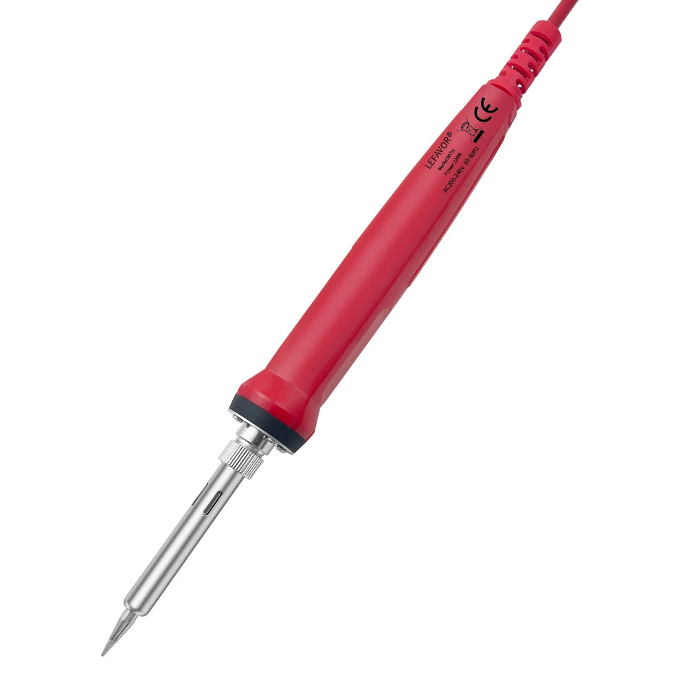 Tackle your projects with precision using this 80W soldering iron kit—featuring adjustable temperature control and an LCD display for easy, accurate welding!