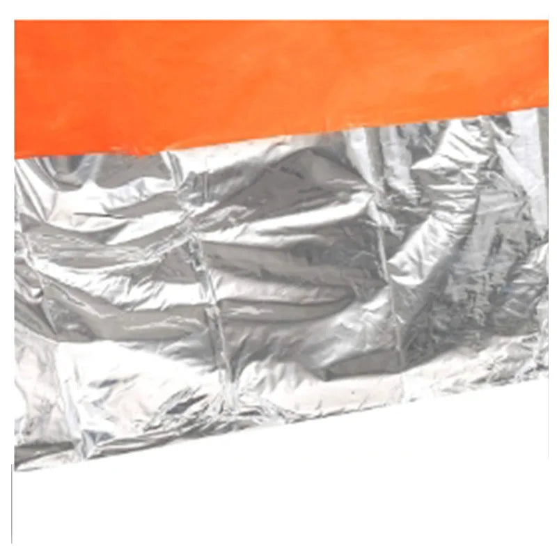 1PC Outdoor First Aid Survival Raincoat Camping Wilderness Emergency Insulation Warm Gear Body Protection Survival Blanket
