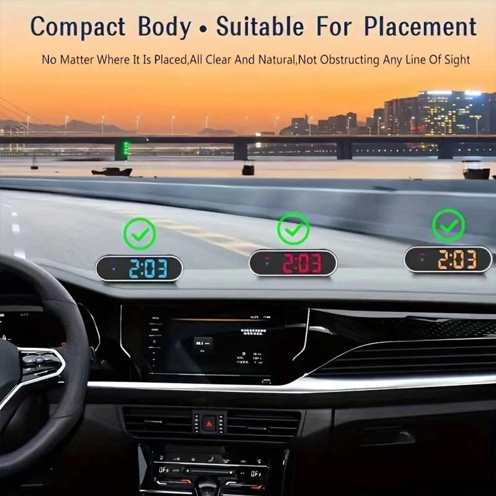 Car Digital Speedometer Head Up Display Speed Real Time Display GPS Kmh HUD for All Cars Car Electronics Accessories