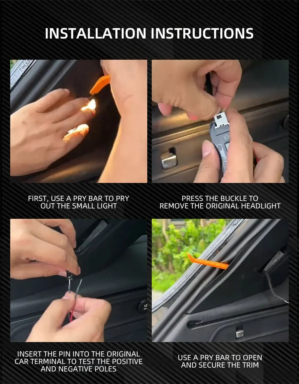 Automatic Led Trunk Light 4.2M Automatic Sensor Car Trunk Light Strip with Dynamic Flowing Illumination for Universal Fit 12V