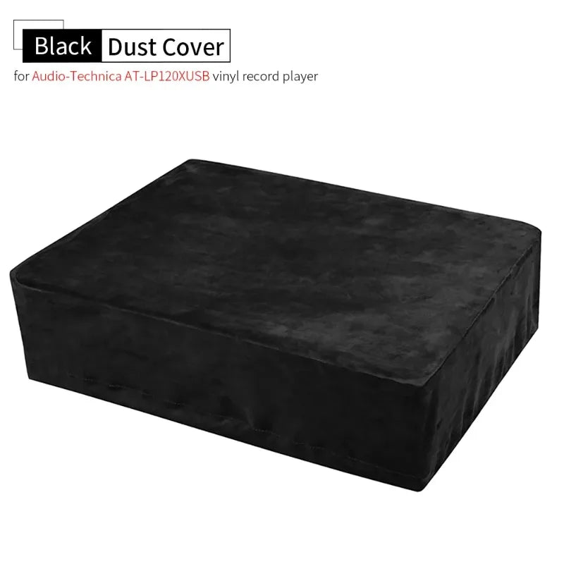 Record Player Protective Cover for Audio-Technica AT-LP120XUSB-BK Vinyl Record Player Dust Cover Storage Dust-proof Cap Case