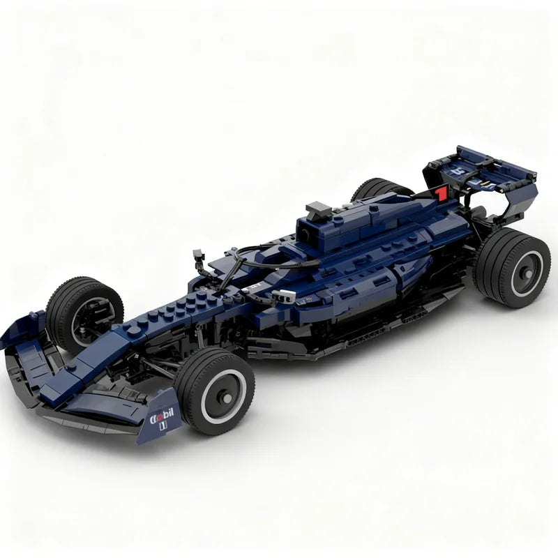 2545pcs MOC Technical Red Bull F1 RB18 1 8 Model Building Blocks Construction Kids Birthday Brick DIY Idea Christmas Gifts Toy