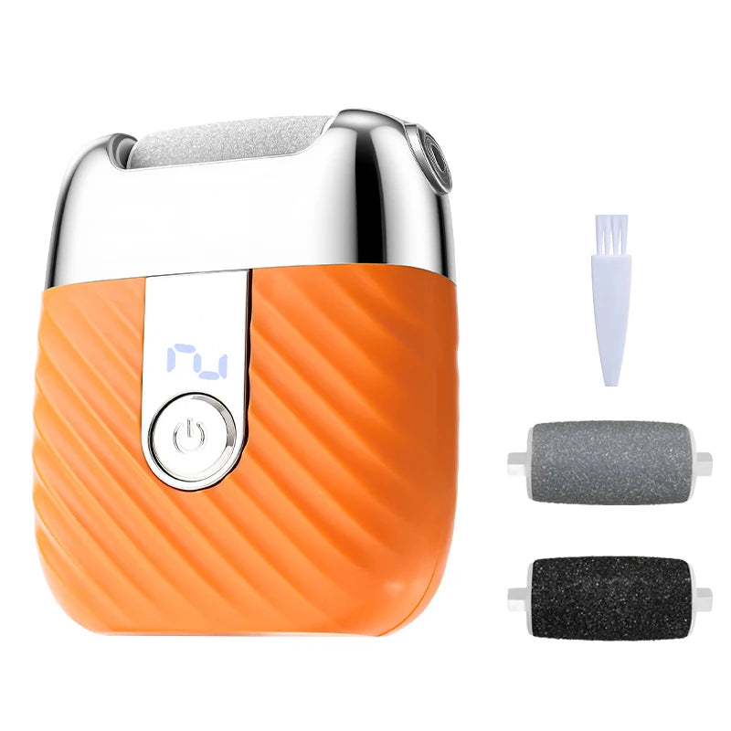 Electric Foot Grinder Rechargeable Automatic Portable Foot Callus Remover Rubbing Pedicure Polishing Hard Dead Skin Removal Tool
