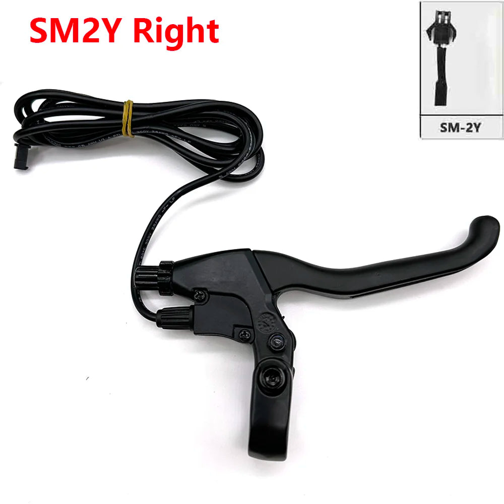 Cut Power-Off Brake Lever Folding Electric Scooter Replacement Brake Handle Lever for E-Bike EBIKe SM 2Pin Aluminum Alloy Lever