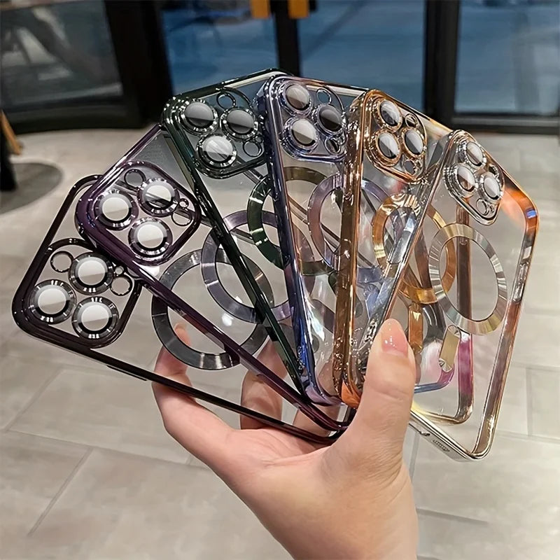 Wireless Charging iPhone 11 12 13 14 15 16 17 Pro Max Air Plus Shockproof Cover