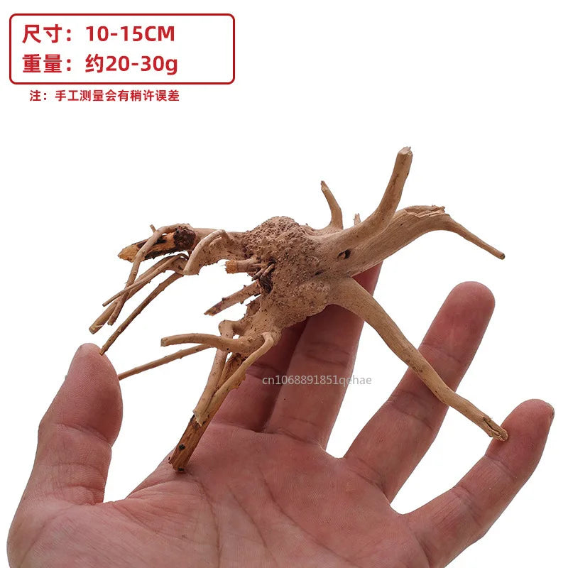 Fish Tank Decoration Natural Wooden Small Habitat Roots Driftwood Scenery Decorative Ornaments Aquarium Landscape Tree Roots