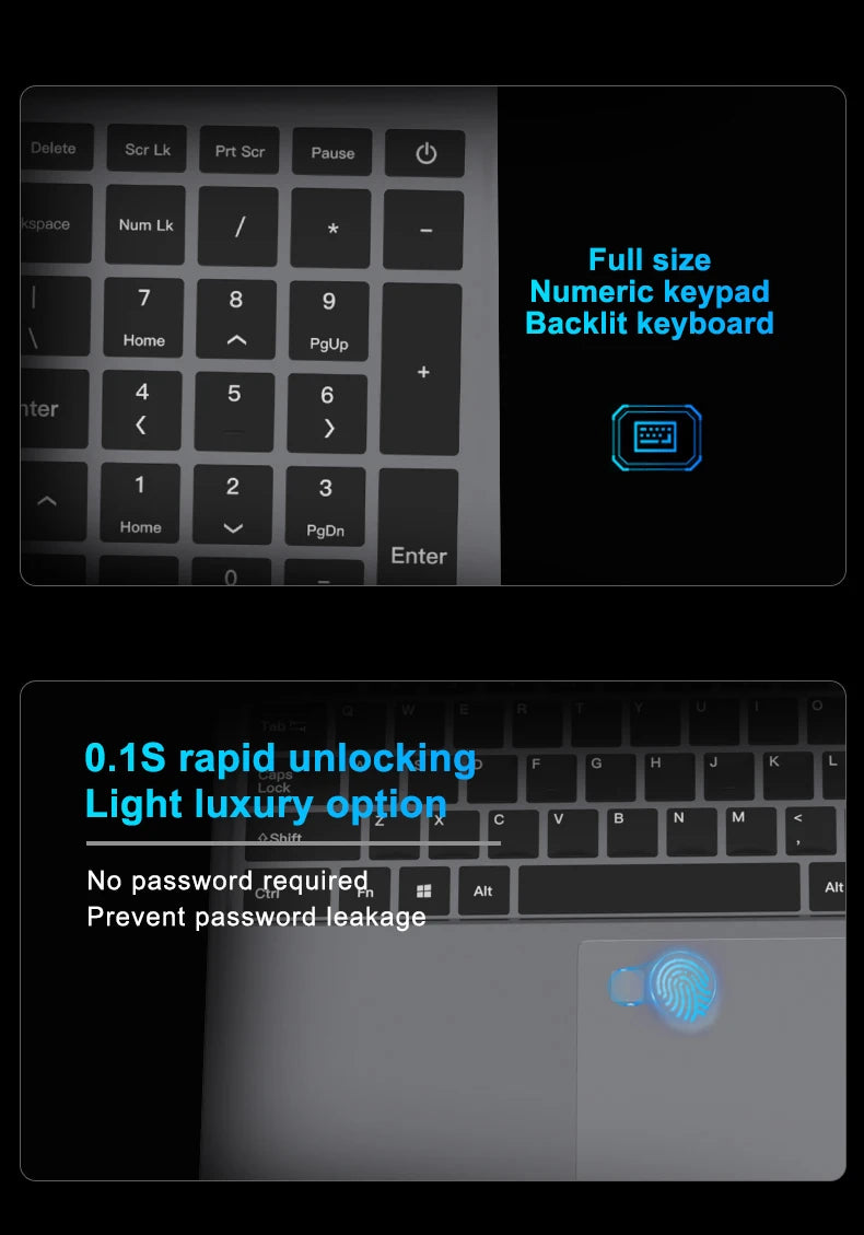 Power your work and study with this portable laptop—featuring Windows 11 Pro, 16GB RAM, and dual storage options (512GB + 1TB SSD) for fast, reliable performance!