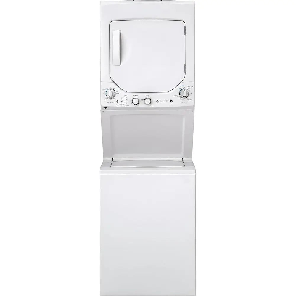 24-Inch Compact Laundry Center: 2.3 Cu. Ft. Washer & 4.4 Cu. Ft. Dryer in White