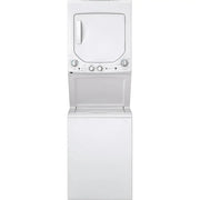 24-Inch Compact Laundry Center: 2.3 Cu. Ft. Washer & 4.4 Cu. Ft. Dryer in White