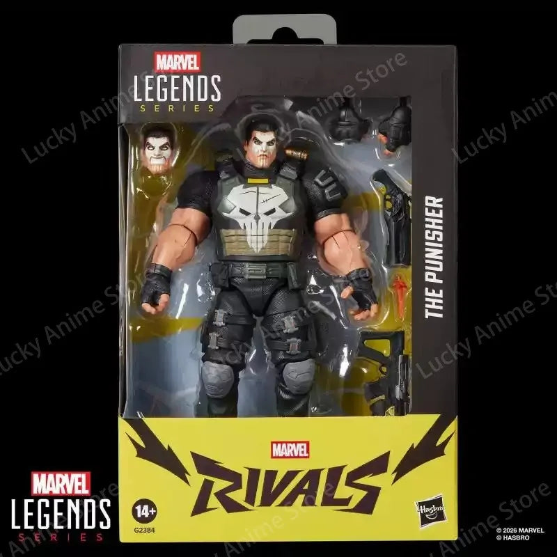 Hasbro Original Marvel Legends Series Marvel Rivals The Punisher Frank Castle 6 Inch Scale Action Figure Model Collection Gift