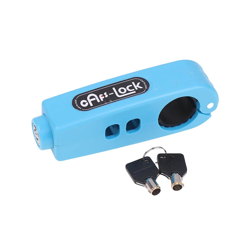 Bike Anti-Theft Lock Electric Bicycle Brake Handlebar Grip Lock Portable Prevent Theft Bike Motorcycle Locks Cycling Accessories
