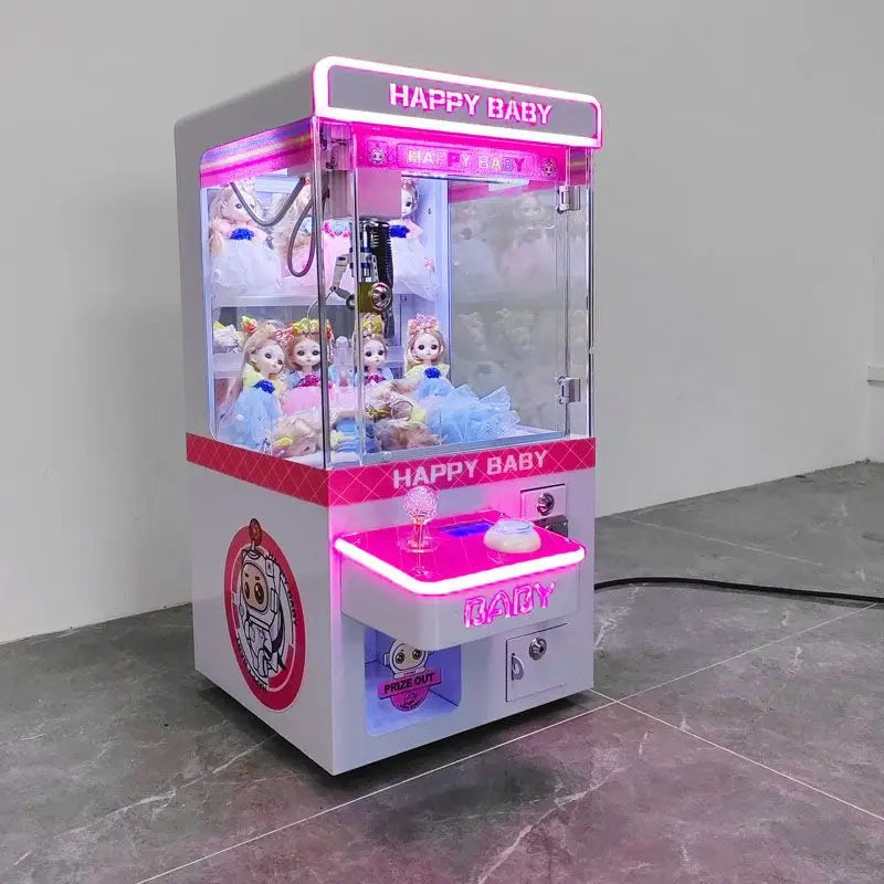 Top Rated Mini Claw Machine Coin Operated Arcade Game Machine Small Toy Crane Vending Machine for Retail and Wholesale Use