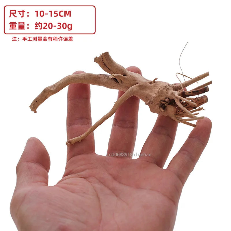 Fish Tank Decoration Natural Wooden Small Habitat Roots Driftwood Scenery Decorative Ornaments Aquarium Landscape Tree Roots