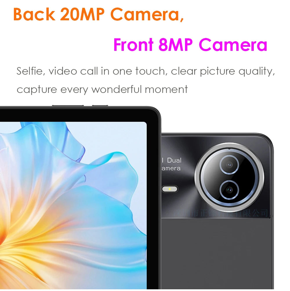 2025 Newest Android 14 Tablet 14.1 inch T616 Octa-Core Tablets with 16GB RAM+512GB ROM 12000mAh Large Battery BT5.0 5G WiFi GPS