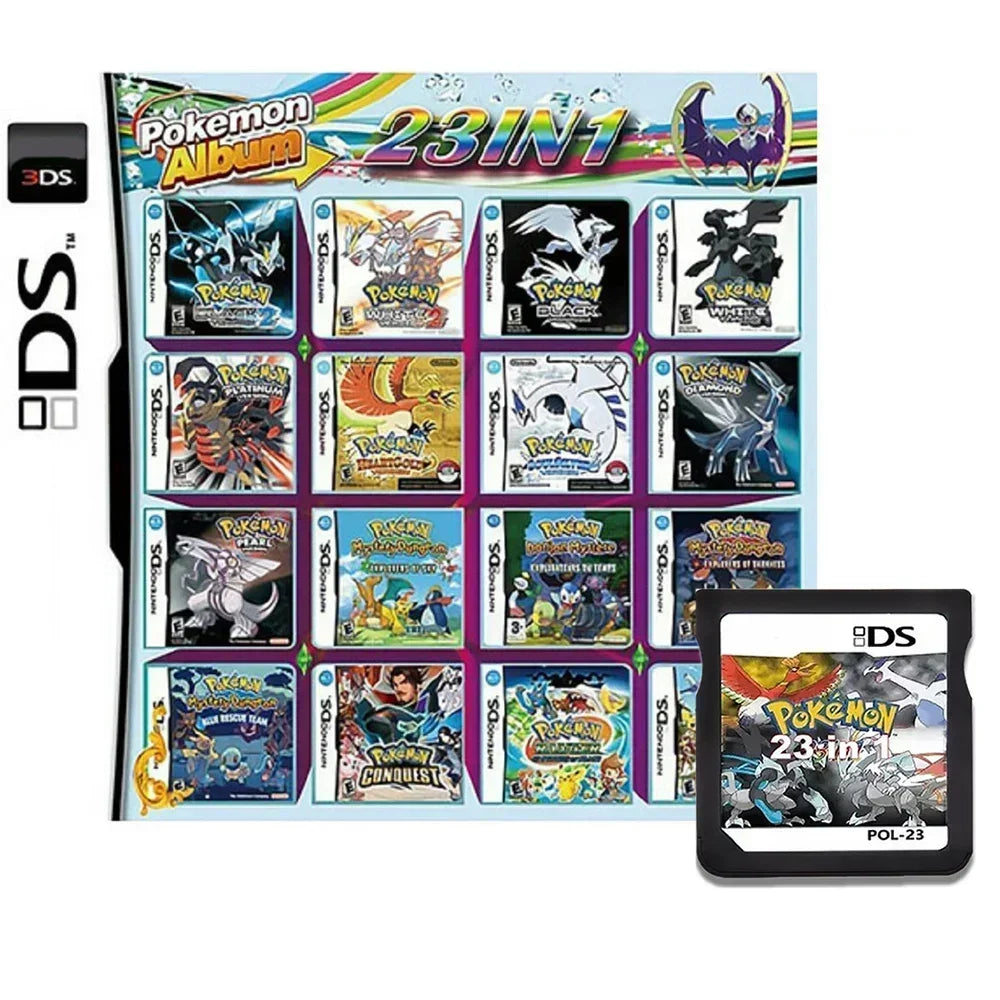 4300 in 1  Pokemon Game Cards DS NDS 3DS 3DS NDSL
