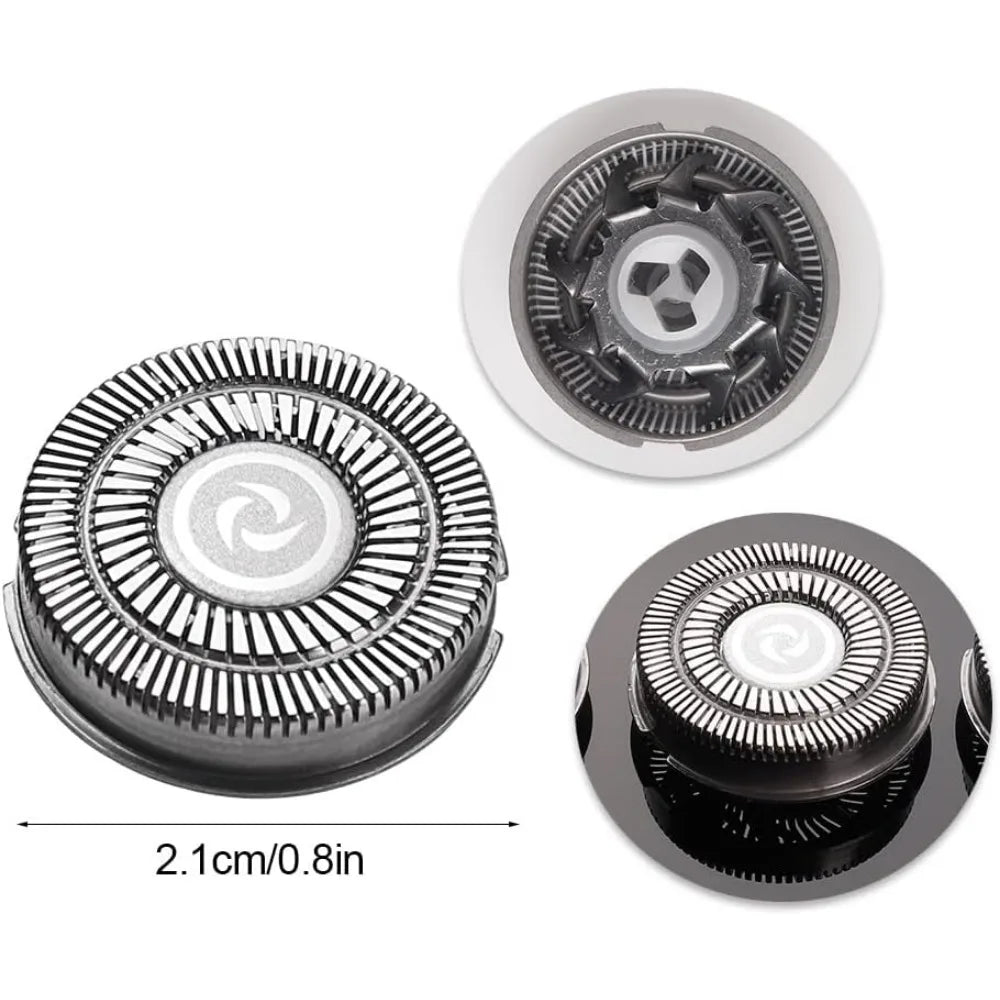 Aquatouch Replacement Shaver Heads Compatible with Series 1000 2000 3000 5000 AT8xx AT7xx PT8xx PT7xx - New Accessories
