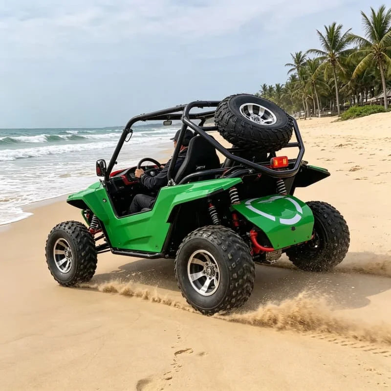 Sport Beach Buggy 200cc 4x4 Off Road Go Kart With High Performance Suspension For Sand Dune Racing For Speed