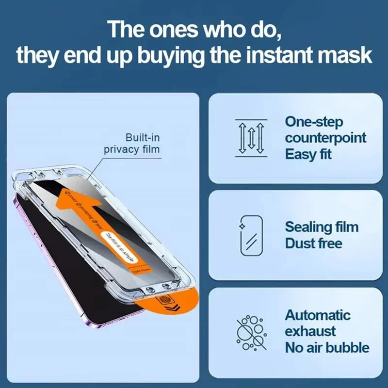 Privacy Screen Protector For iPhone