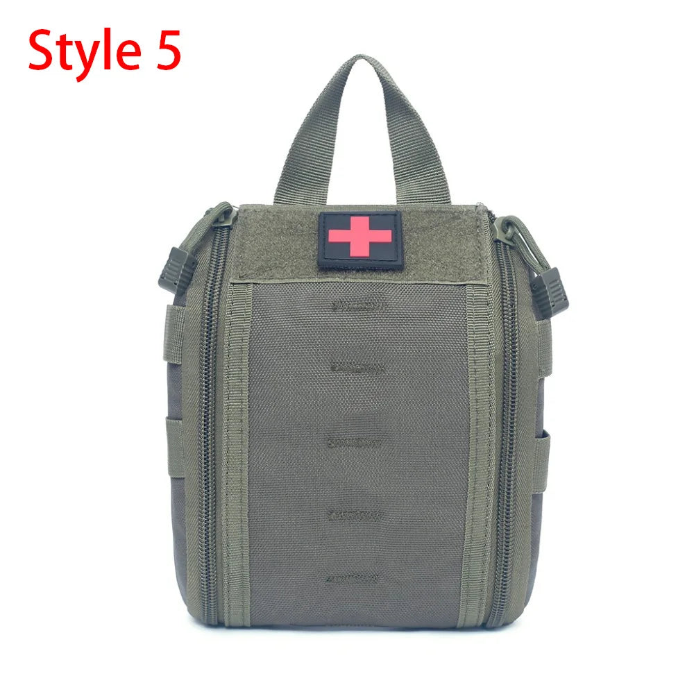 Ophidian IFAK EDC Bag Waist Belt Pack Hunting Vest Emergency Tools Pack Outdoor Medical First Aid Kit Camping Survival Pouch