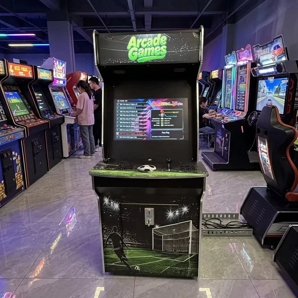 Factory Price 26 Inch Video Game Classic Retro Upright Arcade Game Machine Coin Operated Arcade Fighting Game Machine