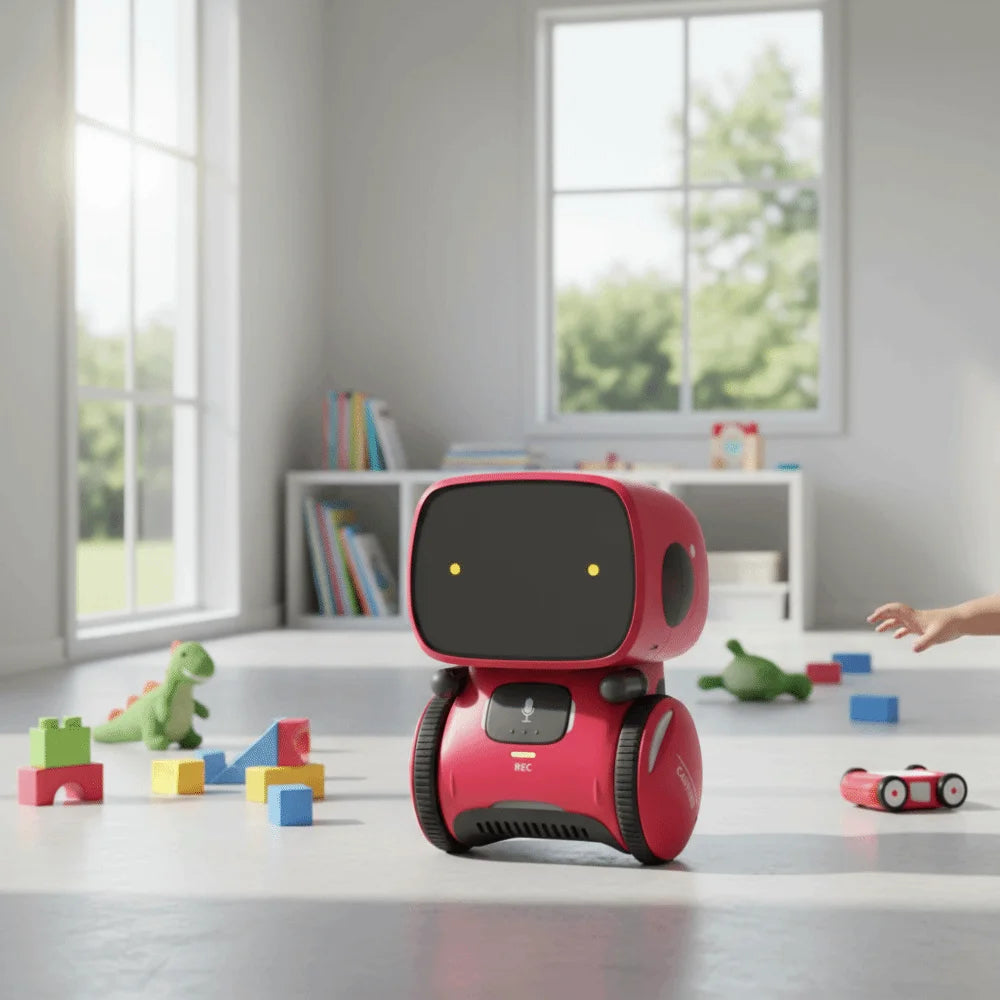 Voice Command Emo Robot Touch Control Singing Function Smart Robot Dance Function Sensor Technology Talkking Robot For Kids